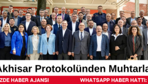Akhisar Protokolünden Muhtarlara Ziyaret