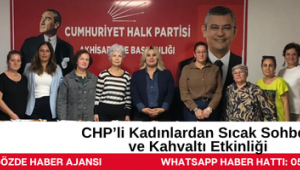 CHP’li Kadınlardan Sıcak Sohbet ve Kahvaltı Etkinliği