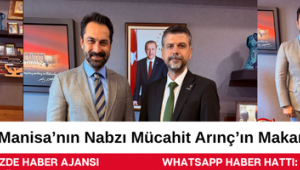 Manisa’nın Nabzı Mücahit Arınç’ın Makamında Atıyor