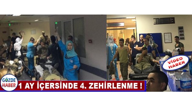 1 Ay İçerisinde 4. Zehirlenme !