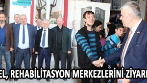 Eryüksel, Rehabilitasyon Merkezlerini Ziyaret Etti !