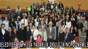 Akhisar Belediyesi Şeyh İsa Yazarlık Okulu ikinci dönemi sona erdi!