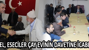 Eryüksel, Eseciler Çay Evinin Davetine İcabet Etti !