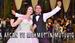 Esma Aycan ve Mehmet'in mutlu günü!