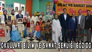 ŞEFKAT OKULLARI BİLİM VE SANAT ŞENLİĞİ GÖZ DOLDURDU