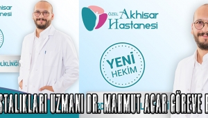KALP HASTALIKLARI UZMANI DR. MAHMUT ACAR GÖREVE BAŞLADI.