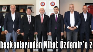 Kulüp başkanlarından Nihat Özdemir'e ziyaret