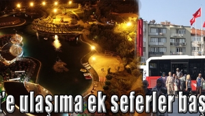 Gölet’e ulaşıma ek seferler başlıyor