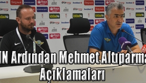 MAÇIN Ardından Mehmet Altıparmak'ın Açıklamaları