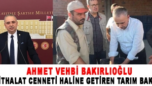ÜLKEYİ İTHALAT CENNETİ HALİNE GETİREN TARIM BAKANI MI?