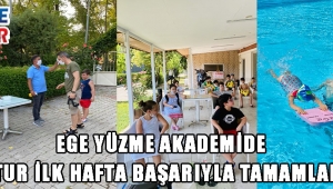 EGE YÜZME AKADEMİDE İLK TUR İLK HAFTA BAŞARIYLA TAMAMLANDI!
