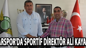 Akhisarspor'da Sportif Direktör Ali Kaya Oldu !