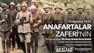 Başkan Dutlulu Anafartalar Zaferini ve Şehitlerini Unutmadı !