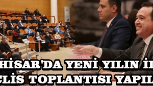 Akhisar'da yeni yılın ilk meclis toplantısı yapıldı !
