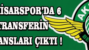 Akhisarspor’da 6 Transferin Lisansları Çıktı !