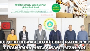 ATSO ve Şekerbank KOBİ’leri Rahatlatacak Finansman Anlaşması İmzaladı