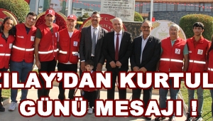 Kızılay’dan Kurtuluş Günü Mesajı !