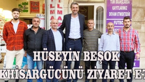 Hüseyin Beşok Akhisargücünü Ziyaret etti!