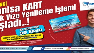 Öğrenci Kart Vize İşlemlerinde 30 Ekim Son Gün!