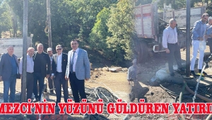 Pekmezci’nin Yüzünü Güldüren Yatırımlar!