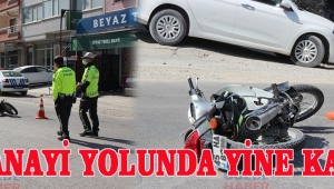 SANAYİ YOLUNDA YİNE KAZA!