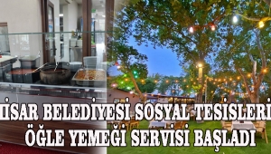 Akhisar Belediyesi Sosyal Tesislerinde öğle yemeği servisi başladı