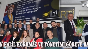 Başkan Halil Korkmaz Ve Yönetimi Göreve Başladı!
