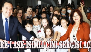 Katre-i Aşk İsimli Çini Sergisi Açıldı