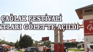 Çağlak Festivali stantları Gölet’te açıldı