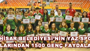 Akhisar Belediyesi’nin yaz spor okullarından 1500 genç faydalandı !