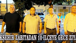 Büyükşehir Zabıtadan 10 İlçeye Gece Ziyareti