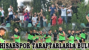 AKHİSARSPOR TARAFTARLARLA BULUŞTU