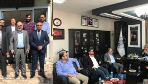 AK PARTİ AKHİSAR İLÇE BAŞKANI FATİH FÜZÜN ‘DEN HALK EĞİTİMİ MERKEZİ MÜDÜRLÜĞÜNE ZİYARET