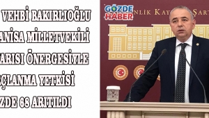 AHMET VEHBİ BAKIRLIOĞLU CHP MANİSA MİLLETVEKİLİ