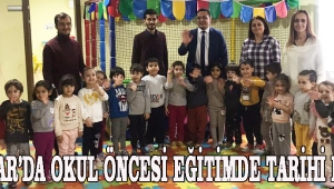 Akhisar’da Okul Öncesi Eğitimde Tarihi Rekor