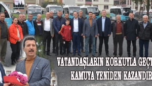 Vatandaşların korkuyla geçtiği alan kamuya yeniden kazandırıldı.