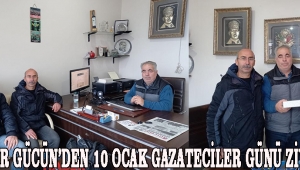 Akhisar Gücün’den 10 Ocak Gazateciler Günü Ziyareti