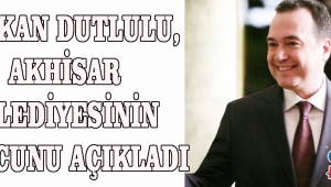 BAŞKAN DUTLULU, AKHİSAR BELEDİYESİNİN BORCUNU AÇIKLADI