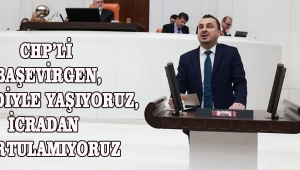 CHP’li Başevirgen, “Krediyle yaşıyoruz, icradan kurtulamıyoruz