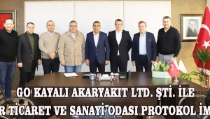  GO KAYALI AKARYAKIT LTD. ŞTİ. İLE AKHİSAR TİCARET VE SANAYİ ODASI PROTOKOL İMZALADI.