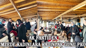 Ak Partiden Depremzede Kadınlara Kadınlar Günü Programı 