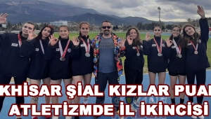 Akhisar ŞİAL Kızlar Puanlı Atletizmde İl İkincisi !