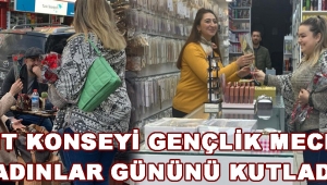 KENT KONSEYİ GENÇLİK MECLİSİ KADINLAR GÜNÜNÜ KUTLADI !