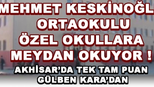 Mehmet Keskinoğlu Ortaokulu Özel Okullara Meydan Okuyor !