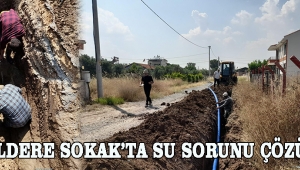 Yeşildere Sokak’ta Su Sorunu Çözüldü