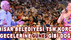 Akhisar Belediyesi TSM Korosu Yaz Gecelerine Güneş Gibi Doğdu !