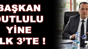 Başkan Dutlulu Yine İlk 3'te !