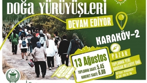 Doğa Yürüyüşünde Sıra Karaköy’de !