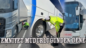 İl Emniyet Müdürlüğünden Denetim