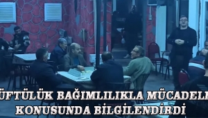 MÜFTÜLÜK BAĞIMLILIKLA MÜCADELE KONUSUNDA BİLGİLENDİRDİ